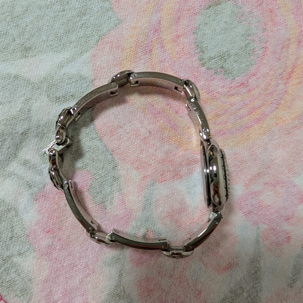 Tradition Watch,Silver Patterned Quartz Watch, Ru… - image 3